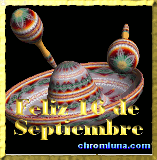 Feliz 16 de Septiembre Happy Mexico Independence Day Animated Picture