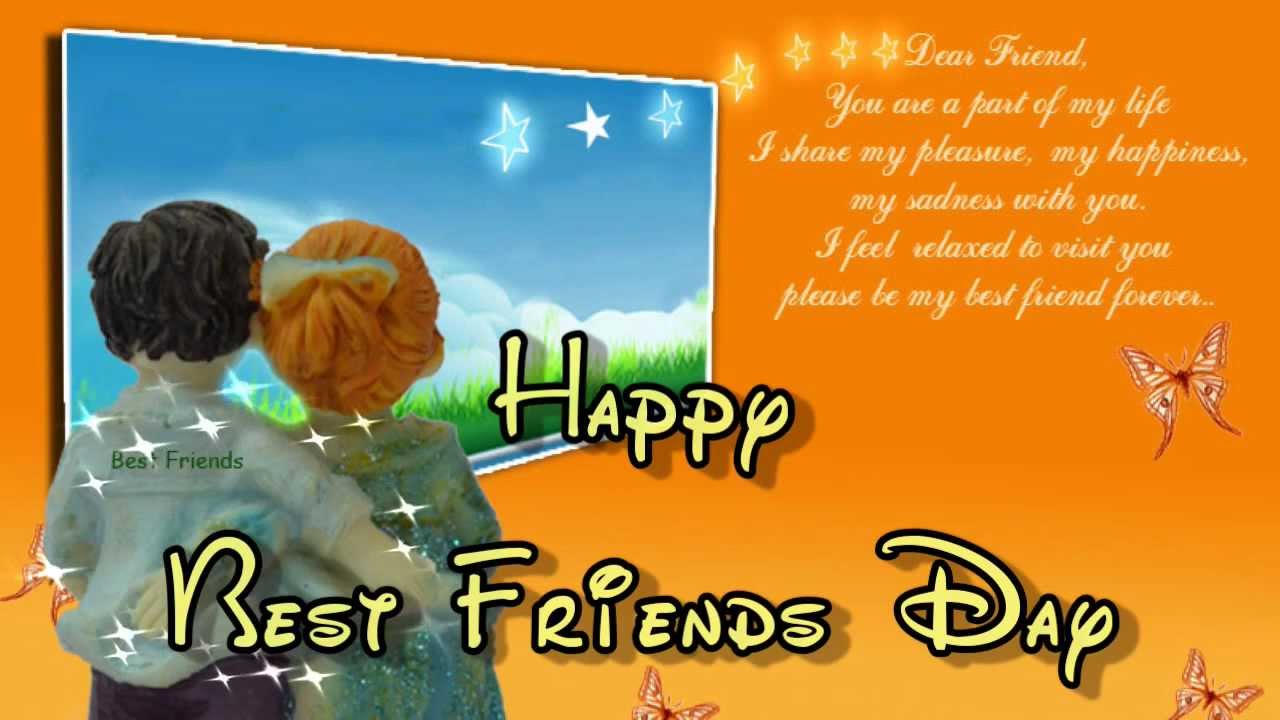 Happy Best Friends Day Greeting Card
