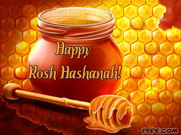 Happy Rosh Hashanah Pot Of Honey