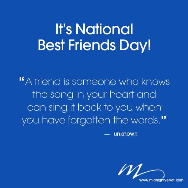 It's National Best Friends Day Wishes