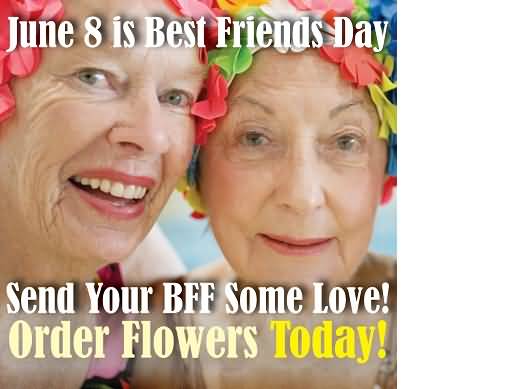 June 8 Is Best Friends Day Send Your Best Friend Forever Some Love. Order Flower Today