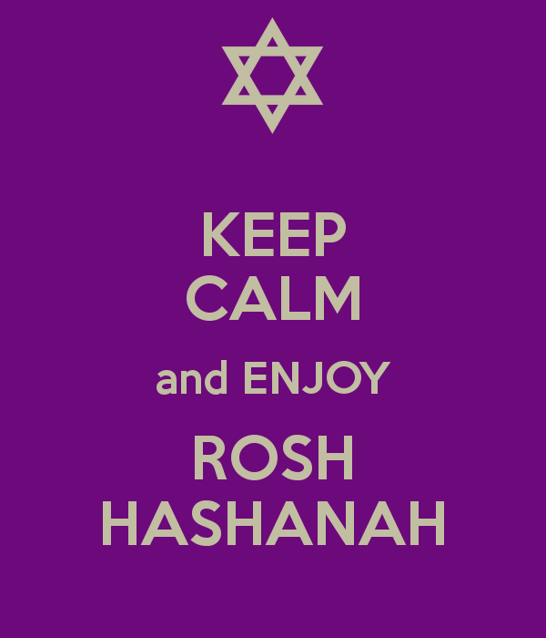 Keep Calm And Enjoy Rosh Hashanah