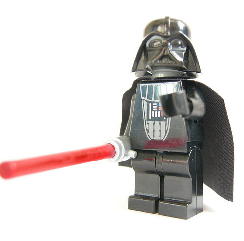 Lego Darth Vader Tattoo Design
