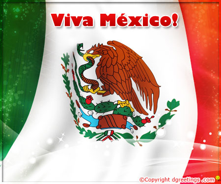 Mexico Independence Day Greeting Card