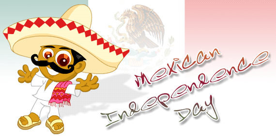 Mexico Independence Day Wishes Mexican Man Illustration