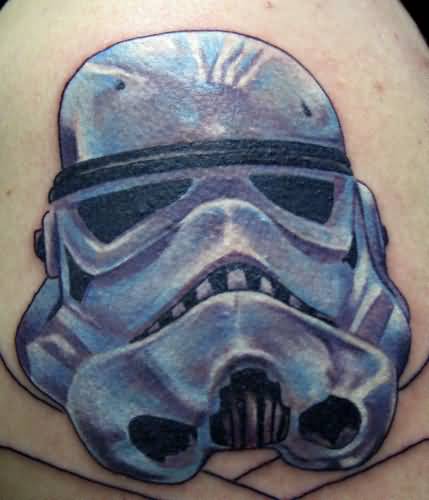 Stormtrooper Helmet Tattoo Image