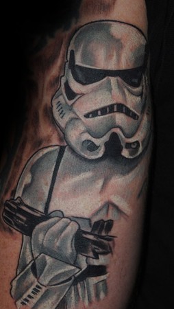 Stormtrooper Tattoo Design by Jason A Leigh
