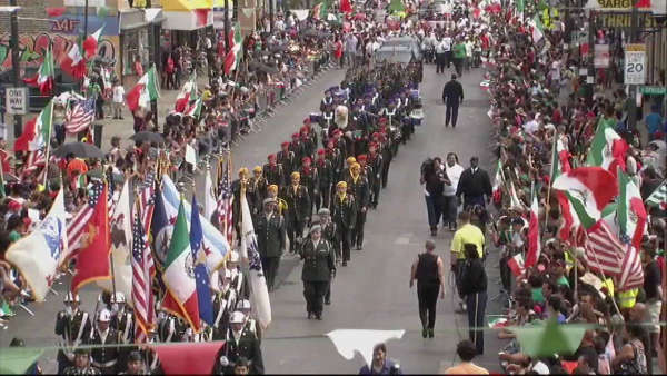View Of Mexican Independence Day Parade Picture
