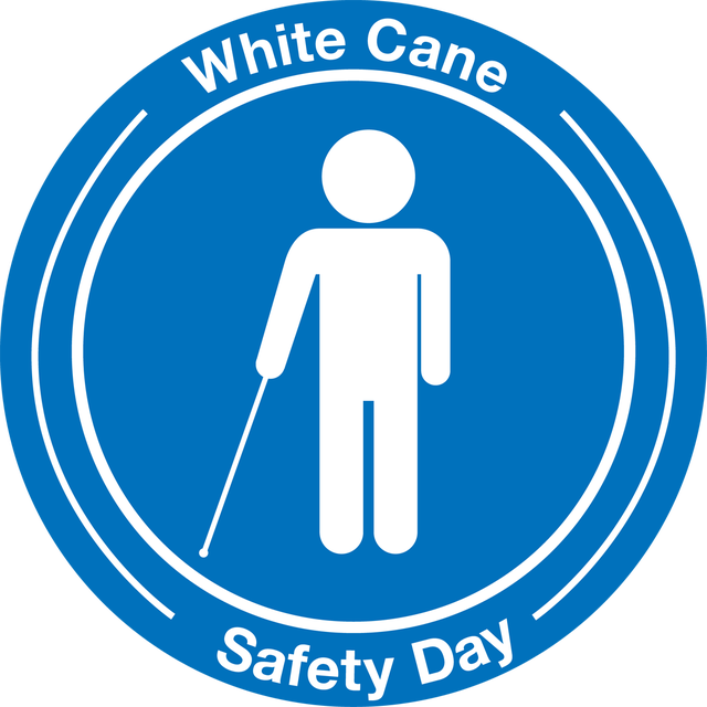 White Cane Safety Day Clipart