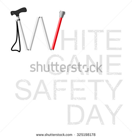 White Cane Safety Day Illustration Image