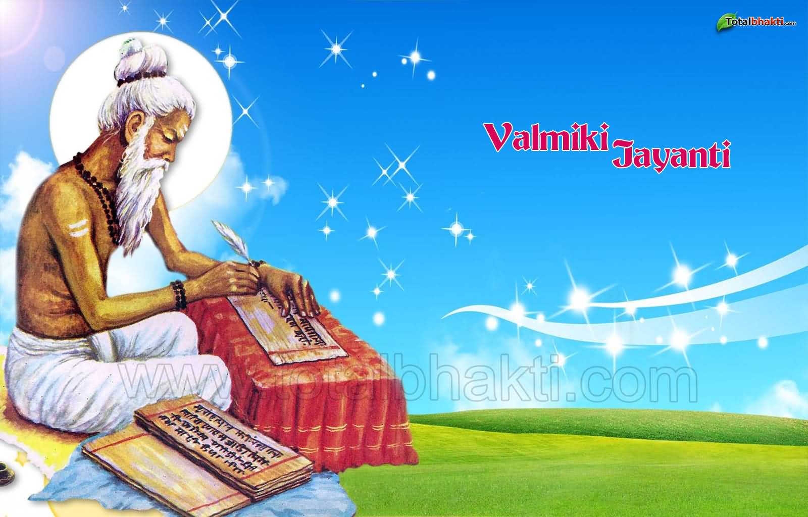 Wish You Happy Valmiki Jayanti 2016 Wallpaper
