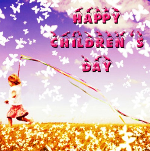 Wish You Happy Children's Day Greeting Card