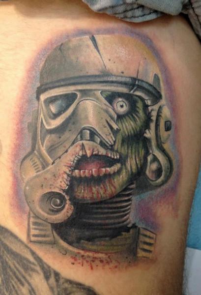 Zombie Stormtrooper Tattoo