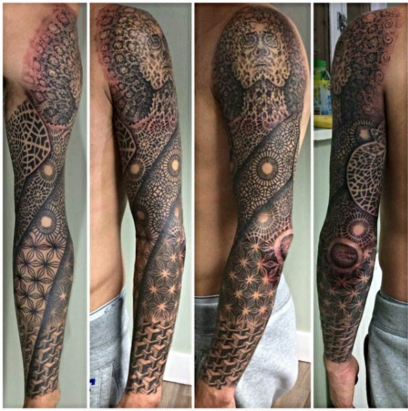 Alex Grey Tattoo by Eric The Viking