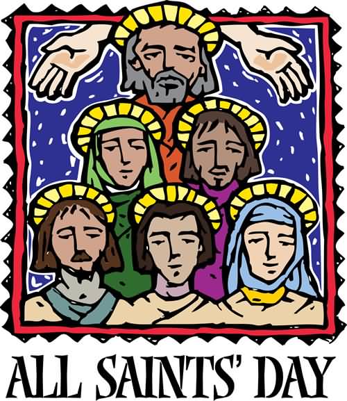 All Saints Day Saints Clipart Image