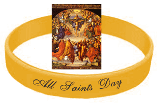 All Saints Day Wrist Band Picture