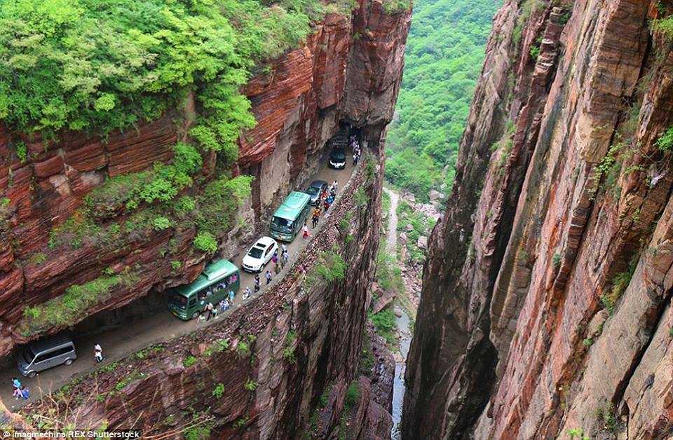 Guoliang Tunnel Road, China