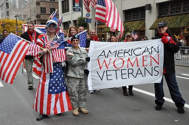 American Women Veterans Parade Picture