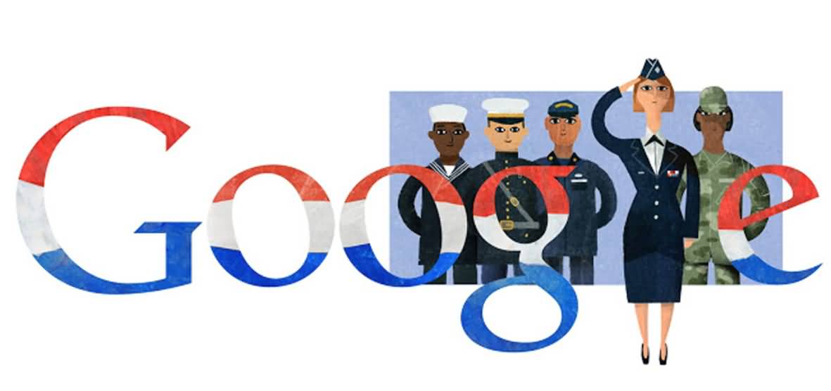 Google Doodle For Veterans Day