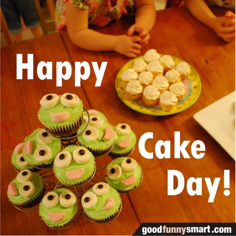 Happy Cake Day Cup Cakes Picture