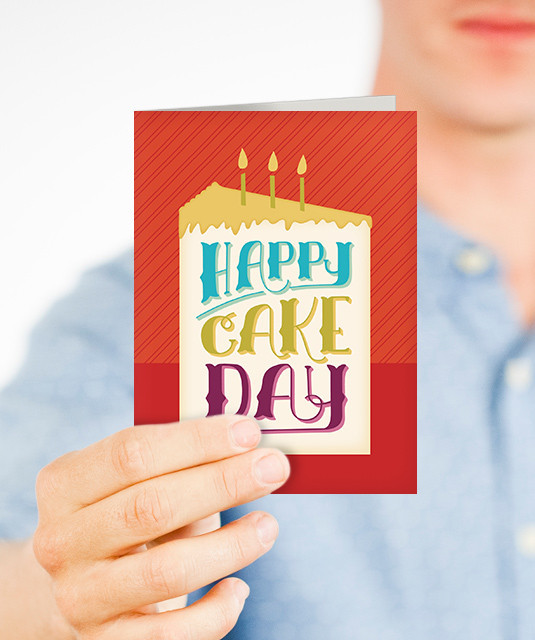 Happy Cake Day Greeting Card Picture