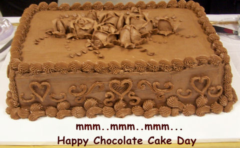 Happy Chocolate Cake Day Picture