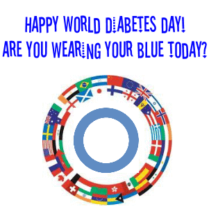 Happy World Diabetes Day Are You Wearing Your Blue Today