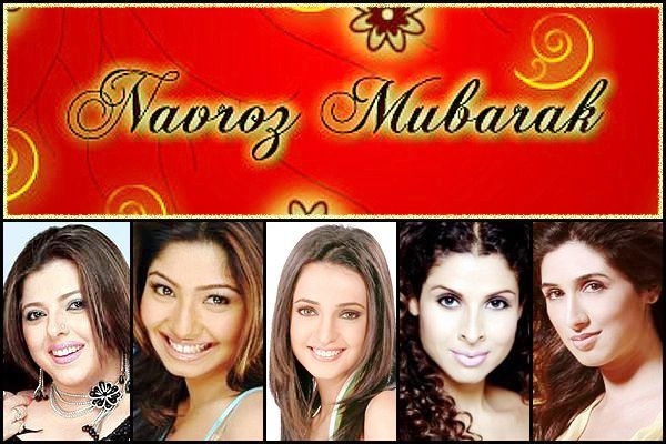 Indian Bollywood Parsian Actresses Wishing You Navroz Mubarak