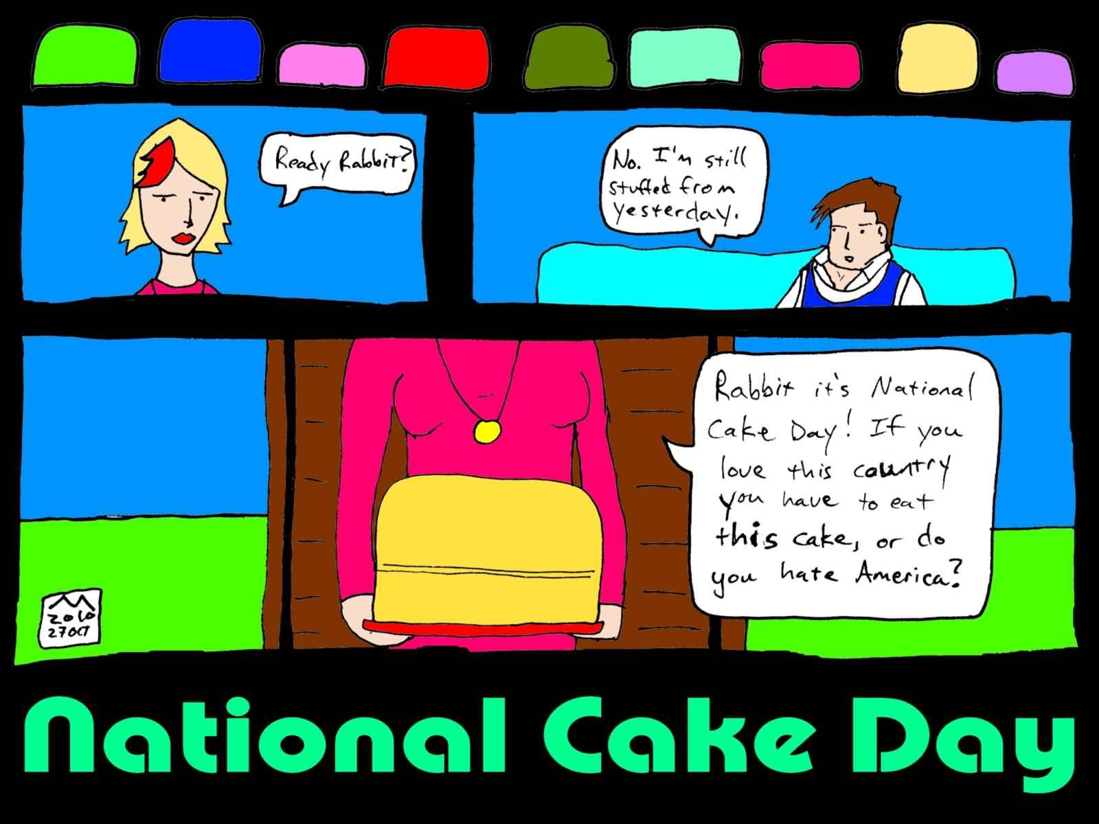 National Cake Day Wishes Picture