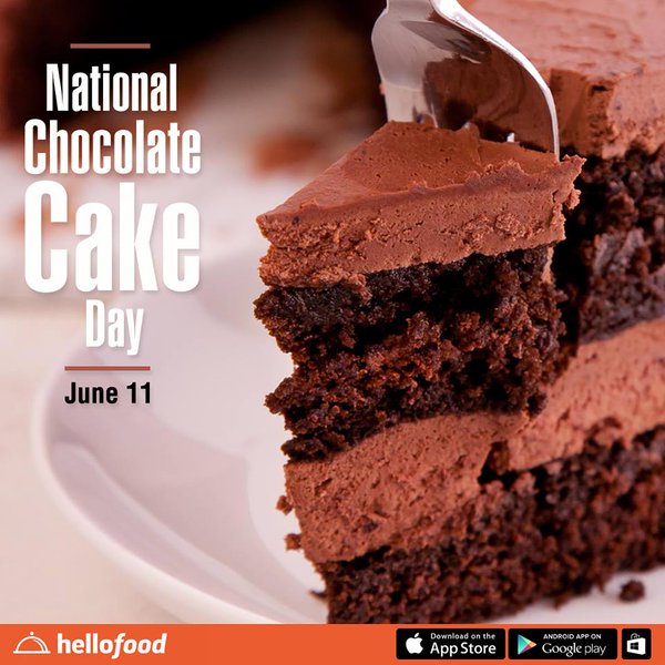 National Chocolate Cake Day June 11