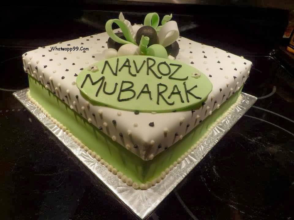 Navroz Mubarak Beautiful Cake Picture