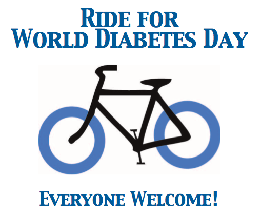 Ride For World Diabetes Day Everyone Welcome Bicycle Picture