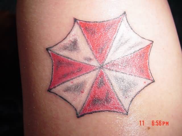 Umbrella Corp Tattoo Image by Queenofcats81