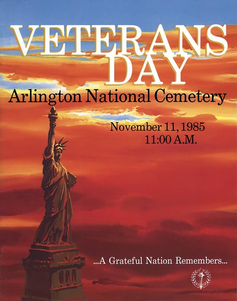 Veterans Day 2016 A Grateful Nation Remembers Poster
