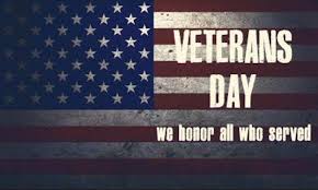 Veterans Day 2016 We Honor All Who Served