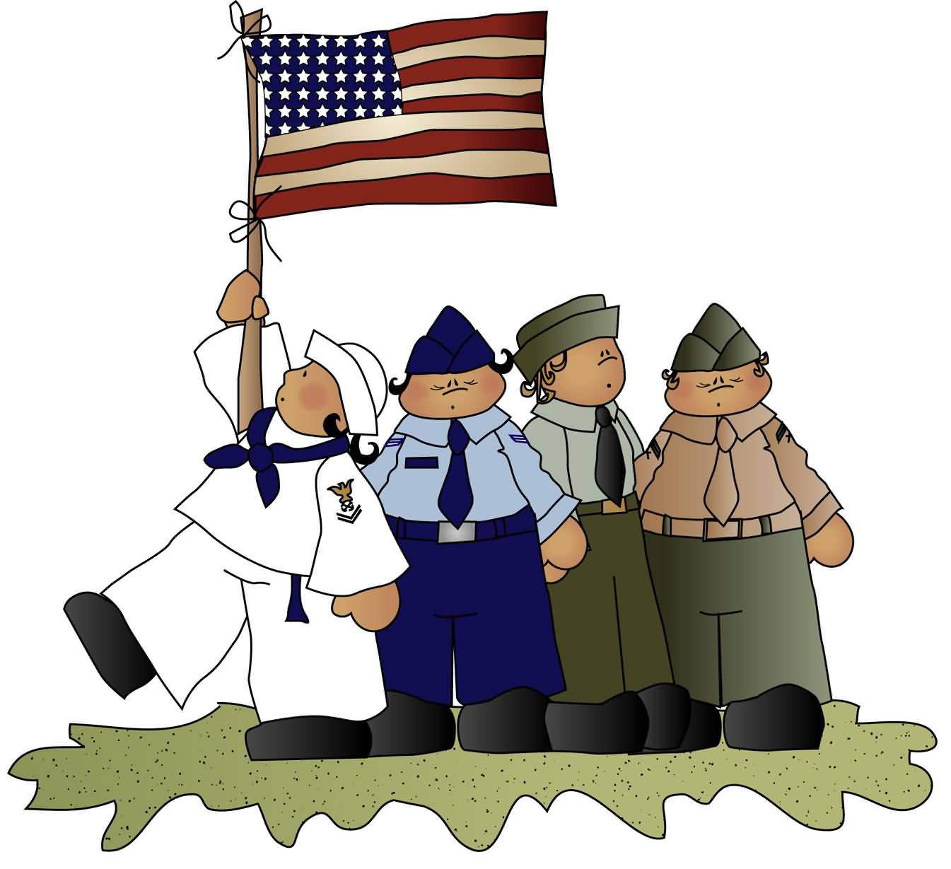 Veterans Day Army Men Illustration Picture