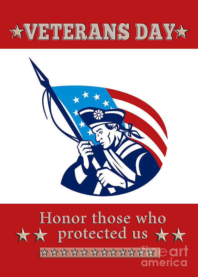 Veterans Day Honor Those Who Protected Us Greeting Card