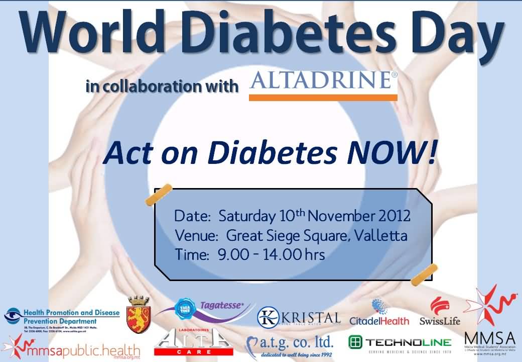 World Diabetes Day Act On Diabetes Now