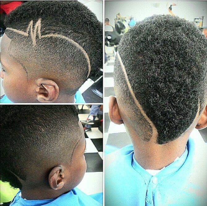 African Boy Hairstyle Tattoo