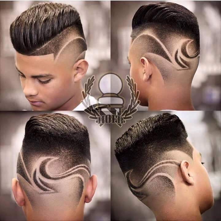 Amazing Hairstyle Tattoo Idea For Guys