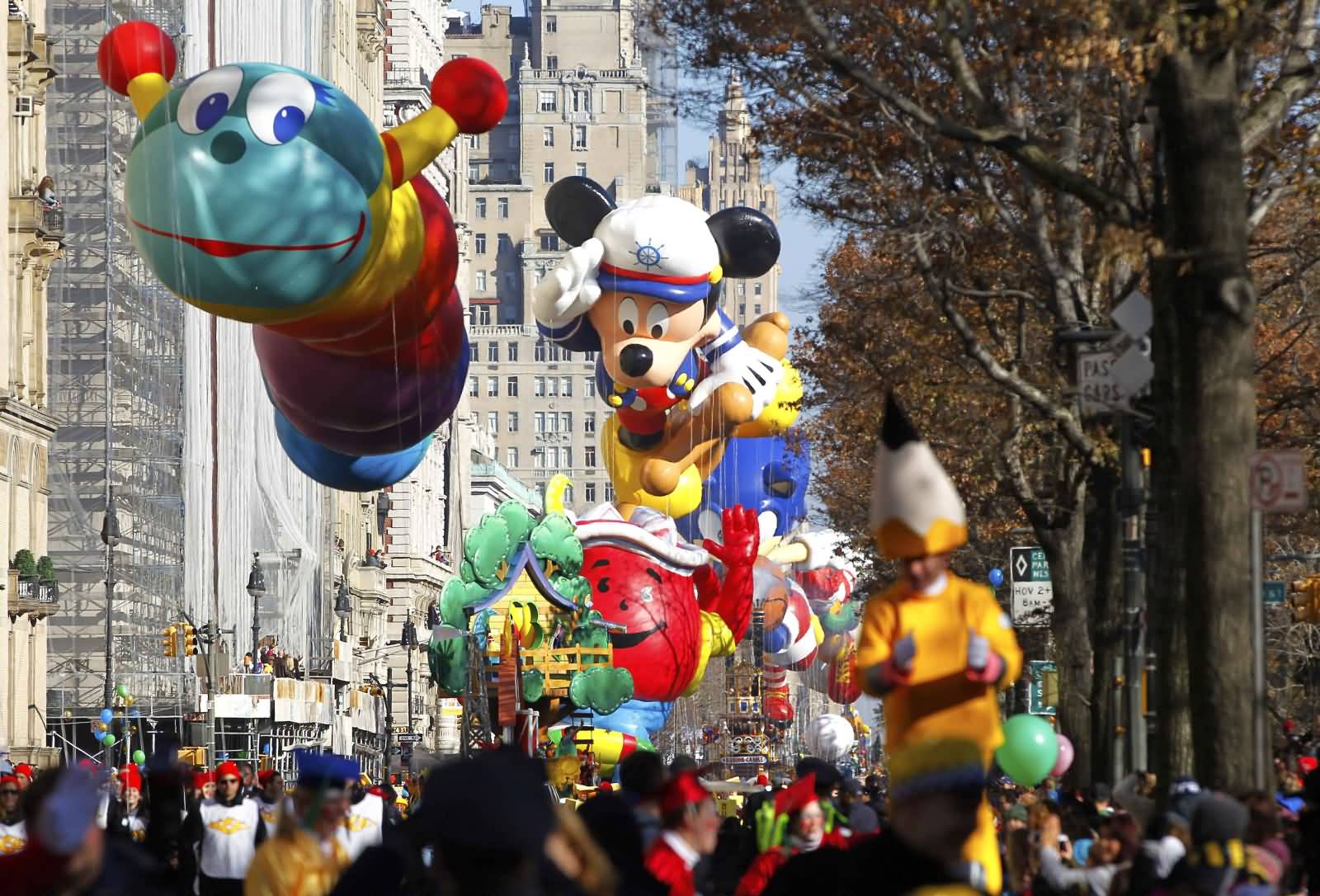 Balloons At The Macy's Thanksgiving Day Parade