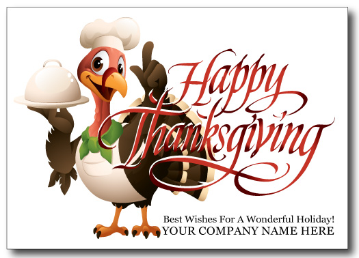 Best Wishes For A Wonderful Holiday On Thanksgiving Greeting Card
