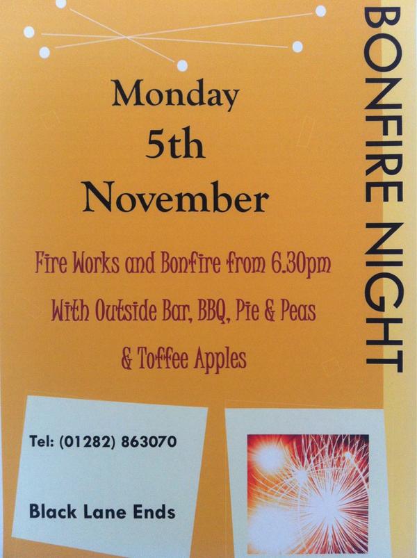 Bonfire Night 5th November Poster