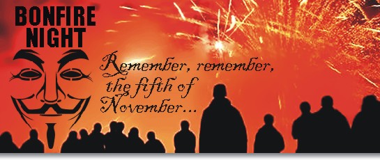 Bonfire Night Remember The Fifth Of November Facebook Cover Picture