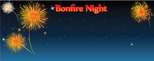 Bonfire Night Wishes Facebook Cover Picture