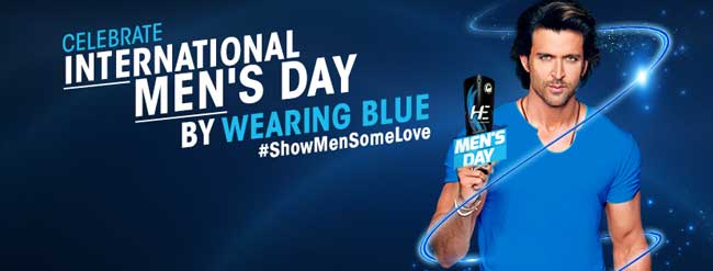 Celebrate International Men's Day By Wearing Blue