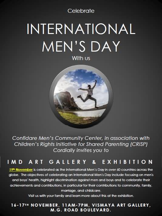 Celebrate International Men's Day With Us