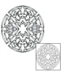 Celtic Circle Tattoo Design