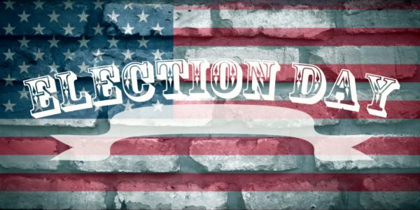 Election Day 2016 United States Banner