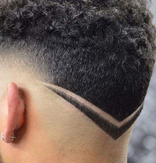 Hairstyle Tattoo On Back Head